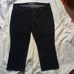 Women's denim capris size 18